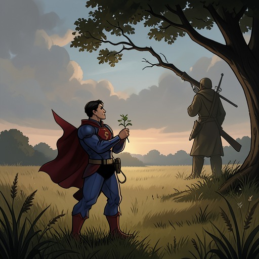 From Violence Toward Healing from "Heart of the Hunter". This thematic thread follows the recurring image of the healer as a possible answer to Thobela’s inherited and trained capacity for violence.