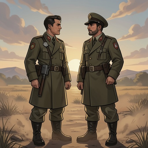 The Old Comrades’ Debt from "Heart of the Hunter". This relationship thread follows Thobela and Johnny’s comradeship from a past of shared struggle to a dangerous obligation that neither man fully explains.