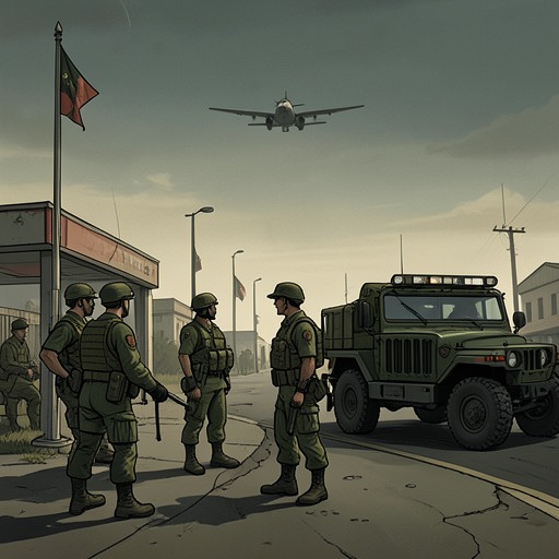 The Pursuit Becomes a Border Crisis from "Heart of the Hunter". This thread traces the operational escalation from national checkpoints to a hijacked aircraft, an attempted interception in Botswana, and the eventual rescue.