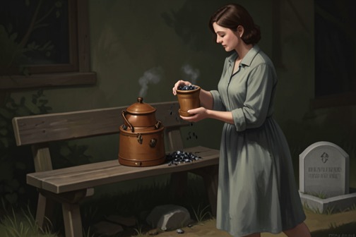 The reunion of Bernard and Asima's ashes from "The Thursday Murder Club". The reunion of Bernard and Asima’s ashes is a quiet act of devotion carried out by Joyce after Bernard’s death.