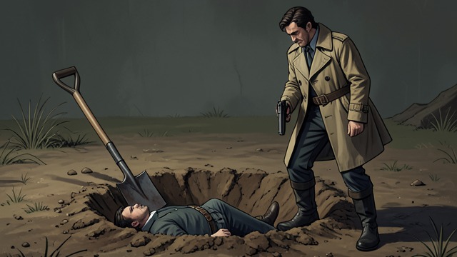 Gianni Is Framed as a Fugitive from "The Thursday Murder Club". Gianni Is Framed as a Fugitive A second killing Gianni kills Kazimir after making him dig a grave.
