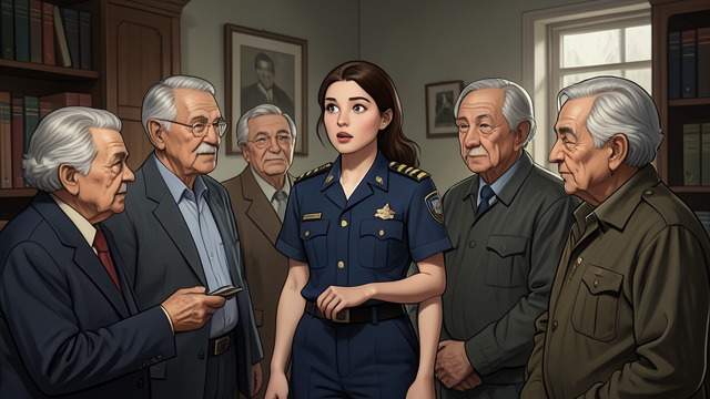 Donna Imagines Her Future from "The Thursday Murder Club". Donna Imagines Her Future A younger officer among elders Donna enters the investigation believing that real police work belongs to a more exciting future.