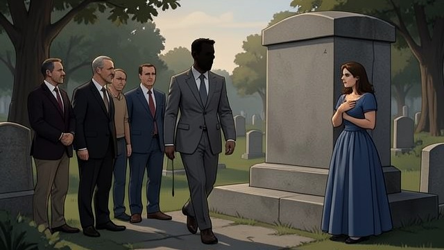A Development Threatens the Cemetery from "The Thursday Murder Club". A Development Threatens the Cemetery A disputed expansion Ian Ventham’s plans for The Woodlands require moving graves in the Garden of Eternal Rest.