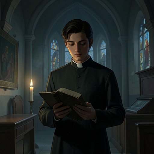 Matthew and Maggie’s Lost Future from "The Thursday Murder Club". This flow follows Matthew Mackie’s concealed past as a young priest, his love for Maggie, and the truth about her death and burial.