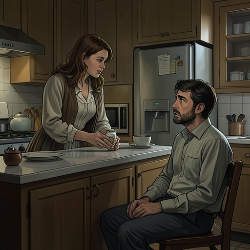 Elizabeth’s Care for Stephen from "The Thursday Murder Club". This flow follows Elizabeth’s effort to protect Stephen as his cognitive decline advances and her eventual decision to stop controlling his medication.