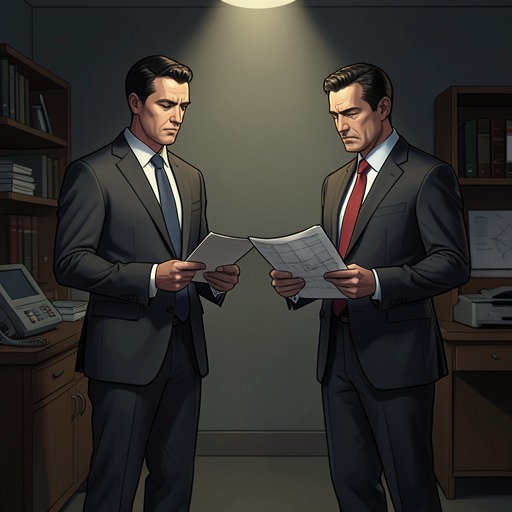 The Curran–Ventham Partnership from "The Thursday Murder Club". This flow traces a profitable partnership from mutual dependence to betrayal, murder, and the transfer of wealth.