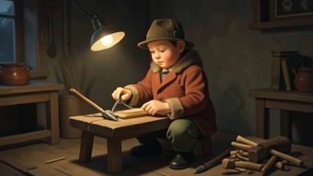 Lessons Turned into Conduct from "Pinocchio". Knowledge Practiced A Life of Useful Work After escaping the Great Shark, Pinocchio supports Geppetto by working and making goods.