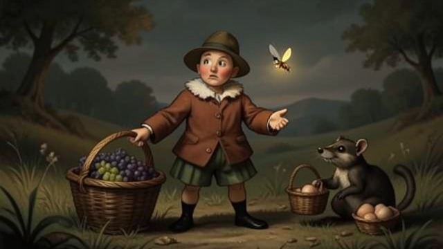 The Henhouse Lesson from "Pinocchio". Wrongdoing Reconsidered A Trap for Grapes Still hungry, Pinocchio enters a field to take grapes and is caught in a trap.