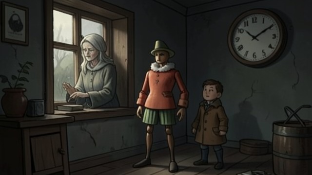 Love Recognized at the End from "Pinocchio". A Guardian’s Reward The Sacrifice When Pinocchio learns that the Fairy is ill and poor, he gives the money he had saved for new clothes.