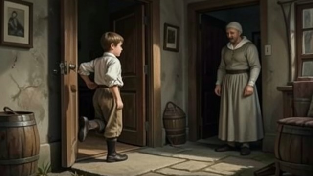 A Brief Illness from "Pinocchio". Forgiveness After Failure A Hesitant Return Soaked and ashamed, Pinocchio struggles to knock at the Fairy’s house after being saved from the fisherman.