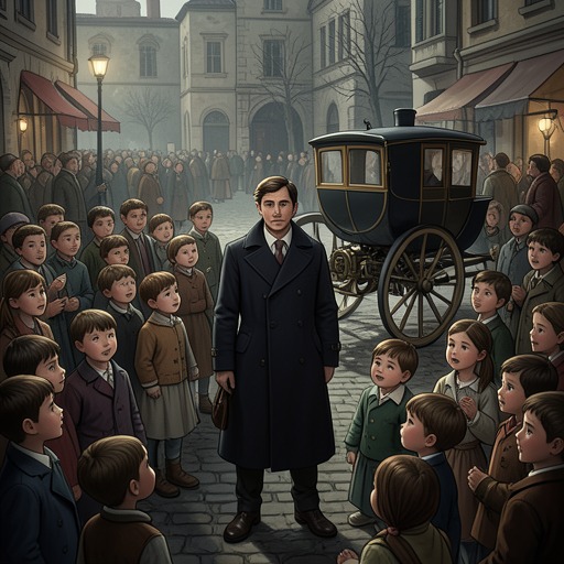 The Little Man’s Business from "Pinocchio". The Little Man turns children’s longing to avoid school into a profitable system of concealment, transport, transformation, and sale.