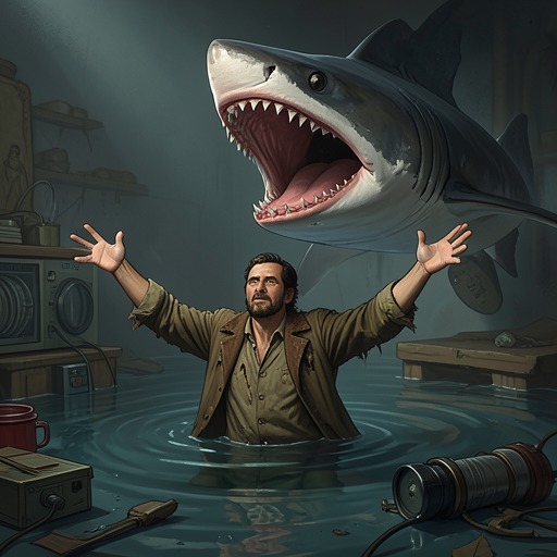 Two Years Inside the Great Shark from "Pinocchio". Geppetto’s long captivity turns his search for Pinocchio into a test of endurance, and the reunion makes their survival a shared responsibility.