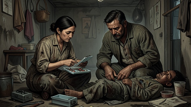 A Shared Crisis from "Shantaram". Working Beside Her Care in the crisis When cholera spreads through the slum, Karla returns to help Lin and the residents.