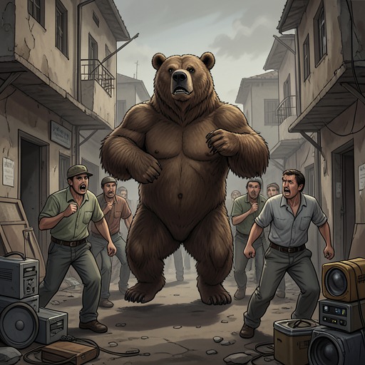 Kano the Bear’s Journey from "Shantaram". This thread follows Kano and his handlers from a symbolic encounter with Lin through imprisonment, escape, and a risky disguise that turns the bear into the…