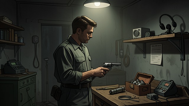 A Miniature Gun from "Three Seconds". A Hidden Arsenal Contraband assembled In solitary confinement, Hoffmann dismantles modified books containing a miniature revolver, explosives, a detonator, and…