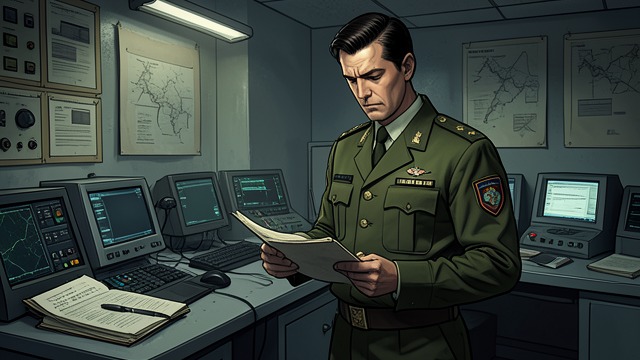 The Commander’s Picture from "Three Seconds". A Decision Based on Lies The record guides command Grens receives the fabricated record and reads that Hoffmann has attempted to kill a police officer and has…
