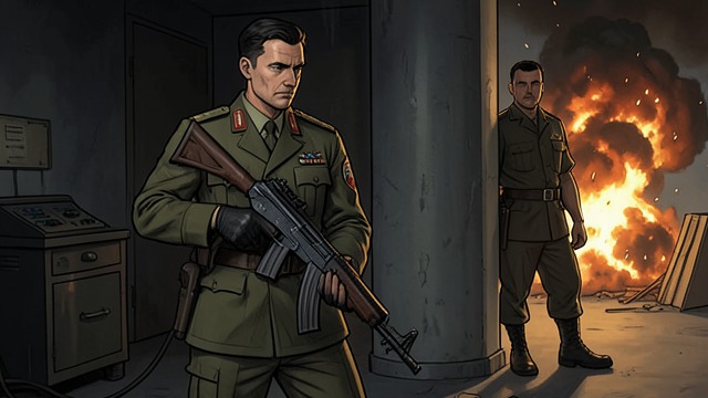 The Siege Reinterpreted from "Three Seconds". A Different Meaning A deliberate target Sterner later tells Grens that Hoffmann seemed aware of the firing line and may have wanted the sniper to shoot him.