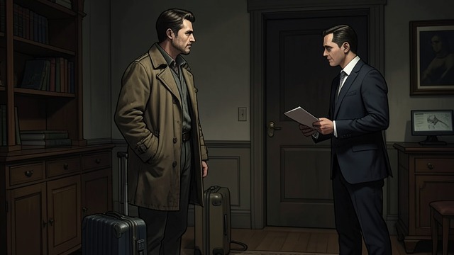 Sending Sundkvist Abroad from "Three Seconds". A Difficult Assignment A sudden departure Grens wakes Sundkvist and sends him to the United States to confront Erik Wilson with the meeting recording.