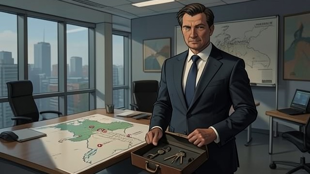 A Prison Market Assignment from "Three Seconds". The Closed Market A new objective In Warsaw, Wojtek’s deputy CEO gives Hoffmann responsibility for expanding the organization into Swedish prisons.