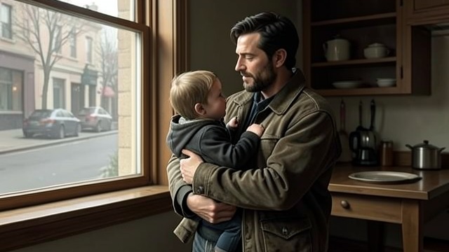 The Everyday Home from "Three Seconds". A Life He Loves Domestic belonging Hoffmann’s ordinary life centers on Zofia, Hugo, and Rasmus: nursery pickups, meals, small rituals, and the warmth of home.