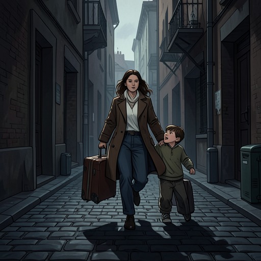 Zofia’s Flight and Hoffmann’s Warning from "Three Seconds". This thread traces the brief calls and prepared documents that help Zofia and the children disappear before the crisis can reach them.