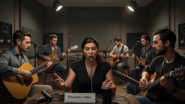 A Band in the Studio from "Daisy Jones & the Six". A Band in the Studio Contributions admitted As Aurora begins, Billy Dunne agrees that Daisy Jones and the others can contribute.