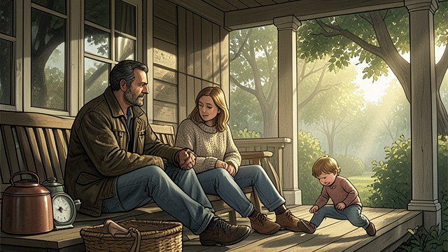 Warren Finds a Home from "Daisy Jones & the Six". Warren Finds a Home A life beyond the boat Warren Rhodes leaves the houseboat behind and later marries Lisa Crowne.