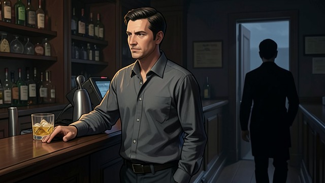 Billy Turns Toward the Bar from "Daisy Jones & the Six". Billy Turns Toward the Bar A relapse approaches Billy Dunne walks toward a hotel bar and orders tequila after the concert.