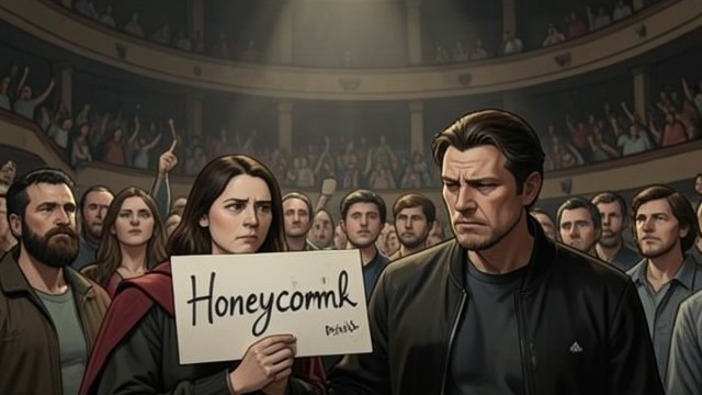 A Sign in the Crowd from "Daisy Jones & the Six". A Sign in the Crowd A request returns A fan holds up a sign asking for Honeycomb, a song Billy Dunne has usually avoided on the tour.
