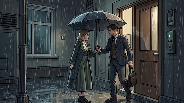 Motel Encounter from "After We Collided". Motel Encounter Unexpected help Trevor finds Tessa struggling with wet belongings outside the motel and helps her inside.