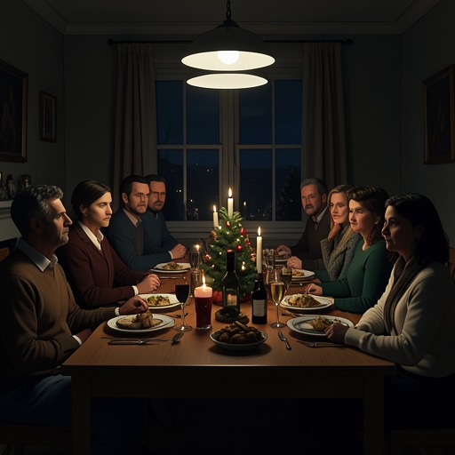 Christmas: Two Families, One Conflict from "After We Collided". Christmas brings Hardin, Tessa, Trish, and Ken into the same rooms, briefly creating warmth before old family wounds overwhelm the gathering.