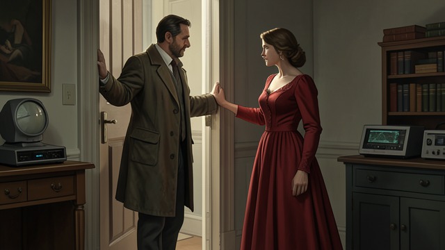 The Threat beneath the Sermon from "Station Eleven". The Threat beneath the Sermon A request for Alexandra The Prophet asks the Conductor to leave Alexandra behind as a bride.