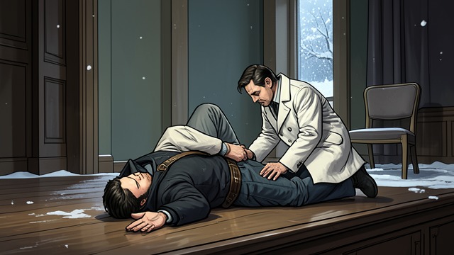 The Unsuccessful Rescue from "Station Eleven". The Unsuccessful Rescue An audience member acts Jeevan reaches the stage and begins CPR. Cardiologist Walter Jacobi joins him, but Arthur does not recover.