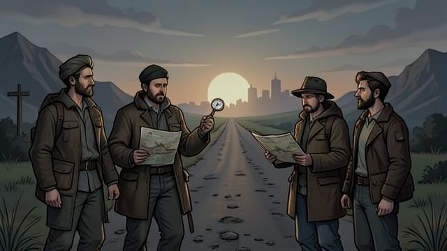 A Rule for the Road from "Station Eleven". A Rule for the Road Always choose a destination The company agrees never to travel without a destination.