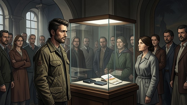 The First Display from "Station Eleven". The First Display Objects replace certainty After a scouting party returns, Clark begins arranging abandoned objects in a display case.