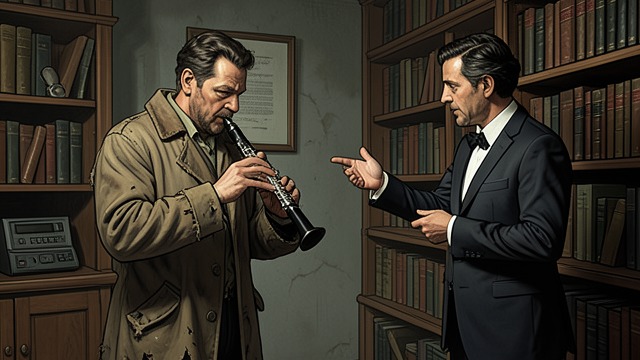 The Art Argument from "Station Eleven". The Art Argument Shakespeare questioned The clarinet believes the company’s insistence on Shakespeare does not fully address the world they have inherited.