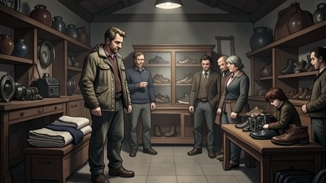 A Community of Three Hundred from "Station Eleven". A Community of Three Hundred A place of learning The airport’s population grows, and children attend school in a concourse.