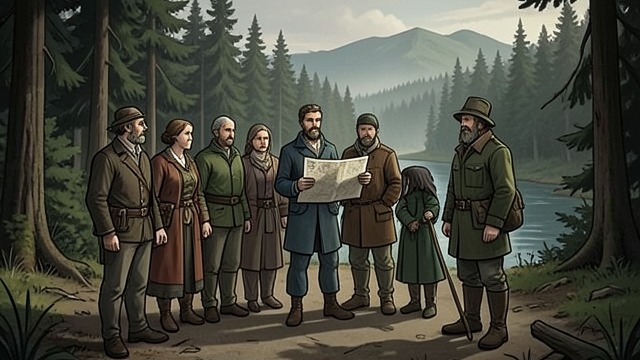 Choosing the South from "Station Eleven". Choosing the South A route beyond the usual circuit The Conductor weighs a national forest, hostile towns, and a southern path along Lake Michigan.