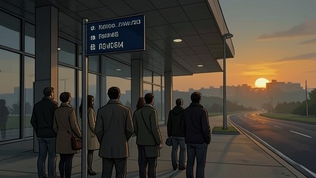 Reunion at the Terminal from "Station Eleven". Reunion at the Terminal The destination holds Kirsten and August reach the airport, where the settlement’s sentries first treat them as strangers.
