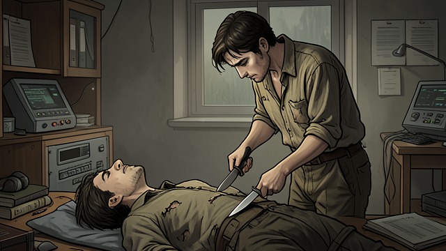 A Follower’s Doubt from "Station Eleven". A Follower’s Doubt A trained boy hesitates The young sentry who once watched the road cannot look Kirsten in the eye when he takes her knives.