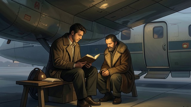 Tyler Reads to the Dead from "Station Eleven". Tyler Reads to the Dead Scripture at the plane Clark finds Tyler reading the Book of Revelation aloud beside the sealed aircraft.