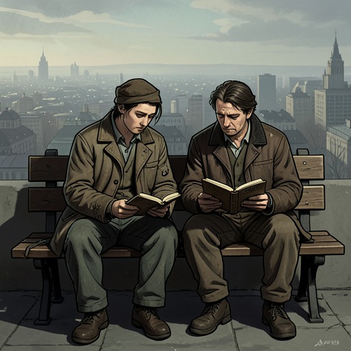 August and Kirsten’s Friendship from "Station Eleven". August and Kirsten depend on a chosen friendship that survives attraction, disagreement, violence, and the fear of being left alone.