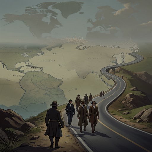 The Geography of Loss from "Station Eleven". The characters move through a world where distance, borders, and travel change from conveniences into sources of danger and longing.