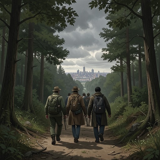 The Journey to Severn City from "Station Eleven". The Symphony’s southern route turns a search for lost friends into a dangerous passage toward an uncertain settlement.