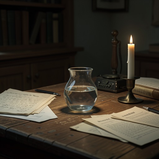 The Story of the Paperweight from "Station Eleven". A small glass object passes from one life to another, making memory tangible across the Collapse.