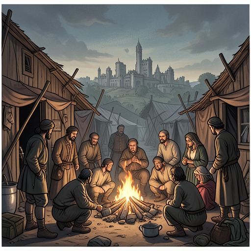 A Society Rebuilt Locally from "Station Eleven". After global institutions disappear, settlements rebuild social life through shared rules, local knowledge, and practical dependence.