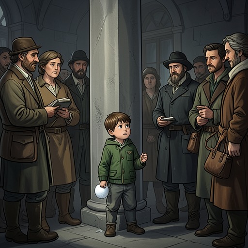 The Children of the New World from "Station Eleven". Children born before or after the Collapse inherit different relationships to memory, danger, history, and the future.