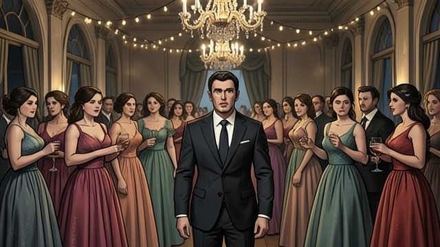 The Ballroom Gathering from "The Death of Bunny Munro". The Ballroom Gathering Women assemble to hear him Bunny invites women he has harmed to the Empress Ballroom.