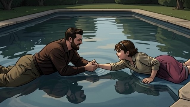A Father’s Final Rest from "The Death of Bunny Munro". A Father’s Final Rest The child stays close Bunny lies beside the pool and tells Bunny Junior that he needs to close his eyes.