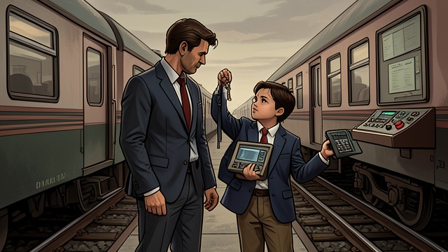 The Key Given to His Son from "The Death of Bunny Munro". The Key Given to His Son Trust made practical Bunny invites Bunny Junior to turn the key on the Electric children’s train.